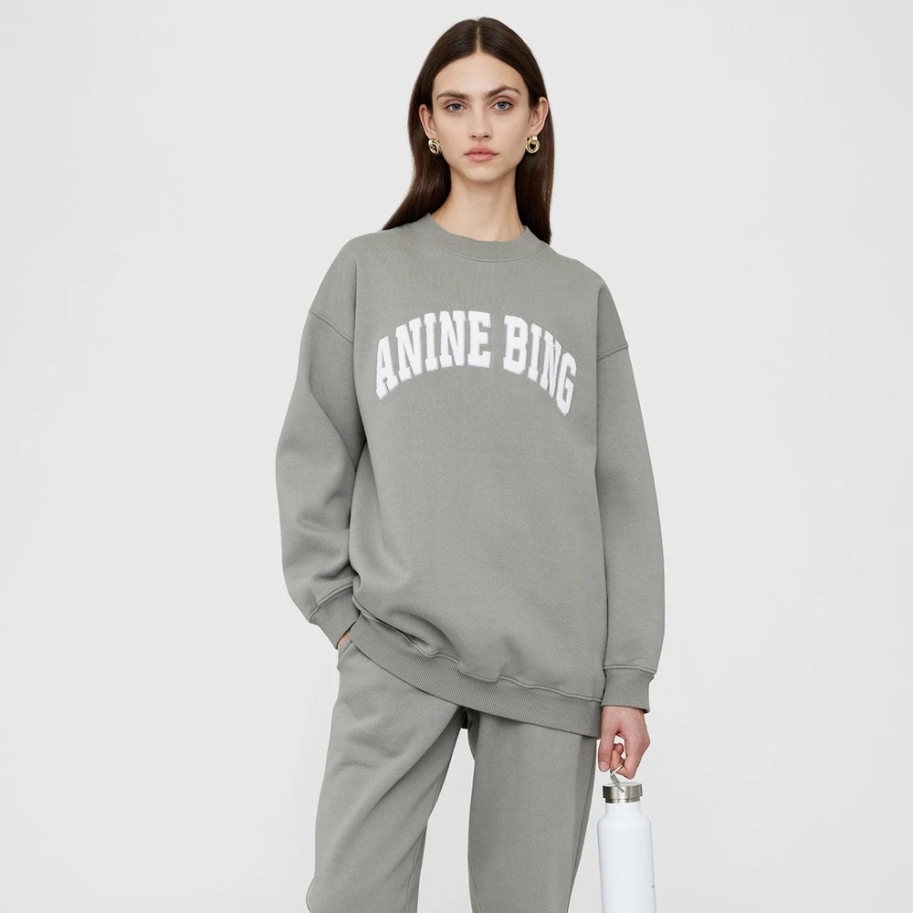 Anine Bing Tyler Sweatshirt - Storm Grey